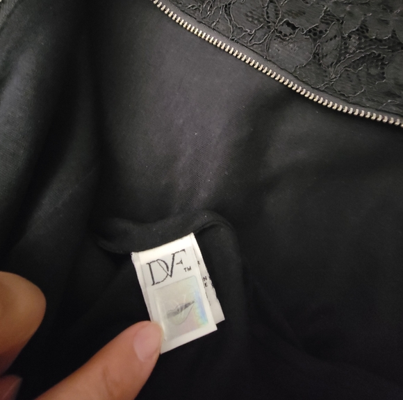 Pre-owned Diane Von Furstenberg Scotia Lace Skirt, Size 0, Black - Picture 10 of 11